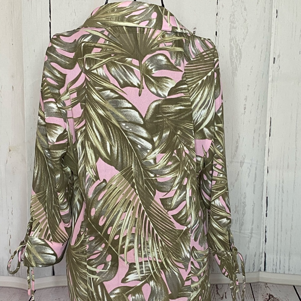 Tropical Button Down Top - image 6